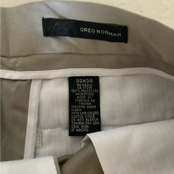 Greg Norman new mens trouser pants 32 x 34 - Picture 8 of 9